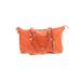 Cole Haan Leather Satchel: Orange Bags