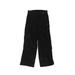 Polar Edge Cargo Pants: Black Bottoms - Kids Boy's Size Medium