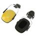 Helmet Ear Muff Noise Reduction Earmuff Hearing Protection Sound Blocking Earmuff for Working Woodworking Yellow