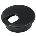 Rok Hardware 25 Pack Round Grommet 2 (51mm) Diameter Made of ABS Black