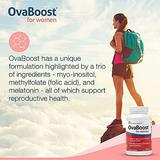 Fairhaven Health Ovaboost with Myo-Inositol Folate CoQ10 and Vitamins - Womens Ovulation & Egg Quality - Natural Fertility Supplement (120 Capsules)