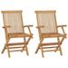 Andoer parcel 2 Pcs Chairs With Cushions Chairs Furniture Patio 3062503 Patio Chairs Patio Chair Set Teak Wood Camerina Rewis FurnitureDeckArm Chairs Arm ChairsBarash