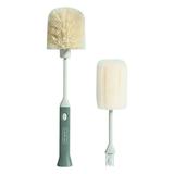 myvepuop Cleaning Brush Sponge Clean Brush With Plastic Handle For Coffee Glasses Pot Milk Cup Mugs Wine Bottle Baby Bottles Kitchen Clean Dish Washing Feeding Bottle B One Size