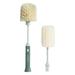 myvepuop Cleaning Brush Sponge Clean Brush With Plastic Handle For Coffee Glasses Pot Milk Cup Mugs Wine Bottle Baby Bottles Kitchen Clean Dish Washing Feeding Bottle B One Size