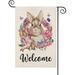 Garden Flag Hello Spring Flower Double Sided Print Welcome Flags Outdoor Yard Farmhouse Decor 12x18h Street Path Decor