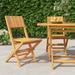 Andoer parcel Patio Chairs Wood Teak Chairs 2 Pcs 6.7 x24 x35.4 Wood Teak Wood LawnIndoorIndoor Furniture Patio Balcony Lawn Vidaxl And Patio - Lawn Chairsteakchair Lawnindoor