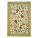 SAFAVIEH Chelsea Bosworth Floral Wool Area Rug Ivory/Beige 3 9 x 5 9