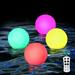 Guichaokj LED Swimming Pool Lights Nightlight Pool Light Light Ball for Pool Battery LED Lights Outdoor Pools LED Ball Child