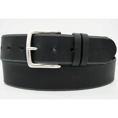 Ledergürtel ANNAMATONI, Damen, Gr. 80, schwarz, Rindsleder, unifarben, casual, Gürtel Image