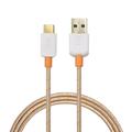 Cable Matters USB-C Cable (USB Type-C Cable) in Gold with Braided Jacket 3.3 Feet