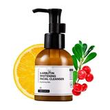 Arbutin Whitening Facial Cleanser Arbutin Whitening Cleanser Deep CleansingWhitening Vitamin C Deep Cleansing Brighten Reduces Wrinkles Dark Spots Facial Cleanser (1pcs)