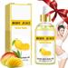 Body Juice Oil Body Juice Oil Strawberry Body Oil For Women Strawberry Flavor Body Oil for Moisturizing Skin 120ml Hand crafted Body Oil for Women Body Juice Oil (Mango)