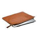 Leather Laptop Sleeve 13 inch Leather Laptop Sleeve Case with Zipper for 13.5 inch Surface Book/ 13.3 MacBook Air/Pro