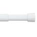 Graber Spring Window Fashions Oval Spring Tension Curtain Rod 16 to 24-Inch Adjustable Width White