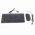 Ultra Thin USB Wired Keyboard Optical Mouse Mice Set Combo for PC Laptop