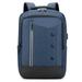 Business Travel Laptop Backpack Laptop Bag with USB Charging Port blue