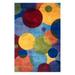 Momeni New Wave Geometric Modern Area Rugs Multi-color