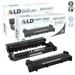 LD Compatible Dell 593-BBK Set of 2 Combo Pack: 1 593-BBKD High Yield Black Toner and 1 593-BBKED Drum Unit for Dell Printers- Laser- E310dw E514dw | Multi-Function- E515dn E515dw