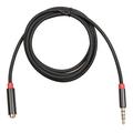 Aktudy 1m 3.5mm Headphone Speaker AUX Cable Male to Female Audio Extension Cord