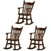 Doll House Rocking Chair for Kids Miniatures Furniture Accessories Decoration Home Micro Scene Child
