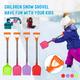 Seniver Sand Toys for Kids Ages 4-8 Beach Shovels for Kids Children s Snow Shovel Children s Beach Shovel with Stainless Steel Handle Sand Toys