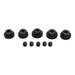 5 Pcs RC Pinion Gear Set 30T 31T 32T 33T 34T High Hardness 48DP 5.0mm Low Noise RC Accessories with Set Screws for 1:10 RC Car
