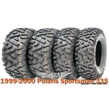 Full Set WANDA ATV tires 23x7-10 & 24x11-10 for 99-00 Polaris Sportsman 335