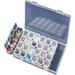 Storage Containers 28 Compartment Adjustable Transparent Plastic Storage Box for Jewelry Earrings Beads Screws Small Accessories Storage Box Boxes
