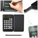 WZHXIN Scientific Calculators Calculators 12-Digit Calculator with Writing Tablet Foldable Financial Calculator Lcd Display Pocket Calculator for office Household Essential on Clearance