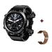 Isvgxsz New Arrivals Watch Clearance Bluetooth Smart Watch with Earbuds Round Fitness Watch with Pedometer Calories Sleep Monitor Stress Monitor for Ios and Android Easter Decor