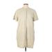 Gap Casual Dress - Shirtdress: Tan Dresses - Women's Size Large