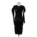 McQ Alexander McQueen Casual Dress: Black Dresses - Women's Size Medium