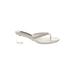 Steve Madden Wedges: Ivory Solid Shoes - Women's Size 8 - Open Toe