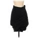 HELMUT Helmut Lang Casual Bodycon Skirt Knee Length: Black Solid Bottoms - Women's Size P