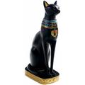 Bijoux de chat égyptien, décoration de statue de résine exotique en résine de déesse égyptienne
