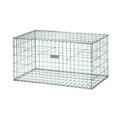 Gabion renforcé fil 4,5 mm à spirales - Gris galvanisé - Gris galvanisé