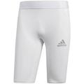 adidas Alphaskin Sport Short Tight men's Cropped trousers in White