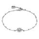 Gucci Flora 18ct White Gold Diamonds Bracelet (Size M, 6.7")