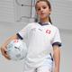 PUMA Switzerland Football 2024 Youth Away Jersey, White/Icy Blue, size 11-12 Youth