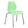 Hercules Series Plastic Stackable Chair in Green