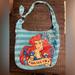 Disney Bags | Disney The Little Mermaid Ariel Hobo Bag "Kiss The Girl" Blue Bag Adjustable | Color: Blue | Size: Os