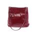 Monsac Leather Shoulder Bag: Burgundy Bags