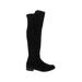Unisa Boots: Black Print Shoes - Women's Size 7 1/2 - Almond Toe