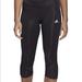 Adidas Other | Adidas Women’s On The Run 3/4 Tights. Nwt. | Color: Black | Size: Xs