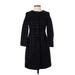 Ann Taylor Coat: Black Jackets & Outerwear - Women's Size X-Small Petite