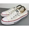 Converse Shoes | Converse Ctas Shoreline Ox Slip White Canvas Casual All Star 537084f Womens 9 | Color: Red/White | Size: 9