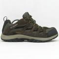 Columbia Shoes | Columbia Mens Crestwood Bm5372-255 Brown Gray Hiking Shoes Lace Up Size 11.5 | Color: Brown/Gray | Size: 11.5