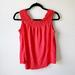 Anthropologie Tops | Anthropologie Maeve Justine Pink Smocked Top S | Color: Pink/Red | Size: S