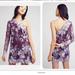 Free People Dresses | New Free People Rosalie Embroidered Dress Sz 2 Nwt | Color: Cream/Purple | Size: 2