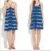 Madewell Dresses | Madewell Spaghetti Strap Tie Dye Dress Size Xs | Color: Blue | Size: Xs